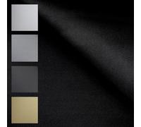 TENDAGGIMANIA Tessuto Cielo Auto Modello Nido d'Ape Colore Nero 1440 - Misure L.2,5 MT X H.1,5 MT - Ripara Tetto Auto Scollato Tessuto+Gommapiuma Cellula Lievemente Chiusa