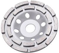 Tendak Mola a tazza diamantata 125 mm x 22,2 mm, gesso, granito, resina, colla per piastrelle, pietra naturale, ecc (1 pezzo)