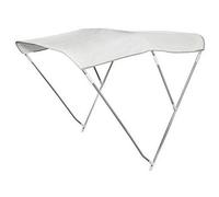TENDALINO 3 ARCHI BIANCO CM 200/210 H 115 ALLUMINIO CAPOTTINA BARCA NAUTICA