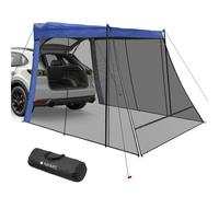Navaris Tendalino Auto - Tenda Macchina Campeggio 3-4 Persone - Facile da Montare - per Camper Portellone Posteriore Van - Veranda Campeggio - Tende 3-4 Posti - Accessori Camping