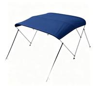 Tendalino Barca 3 Archi, Tendalino Impermeabile in Tessuto Oxford | Tendalino Solare UV per Barche Gonfiabili, da Pesca e in Vetroresina, Ampio 130-230 cm