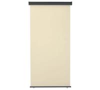vidaXL Tenda Laterale per Terrazzo 125x250 cm Crema