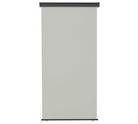 vidaXL Tenda Laterale per Terrazzo 125x250 cm Grigia
