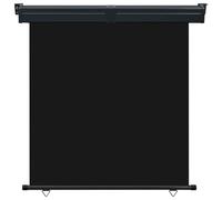 Tendalino Laterale per Balcone 165x250 cm Nero
