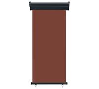 vidaXL Tendalino Laterale per Balcone 85x250 cm Marrone