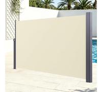 Tendalino Laterale Retrattile, Schermo Privacy Esterno, Parete Resistente | Tenda Di Protezione Autoportante, Retrazione Fluida, For Giardino, Terrazza, Piscine(Beige,2x6m/7x20ft)