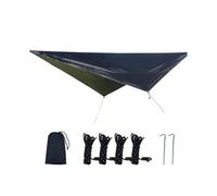 Tendalino Parasole da Esterno, Tenda da Sole A Vela Oxford 210D, Protezione Solare Tenda Vela Ombreggiante, per Balcone Giardino(Nero)