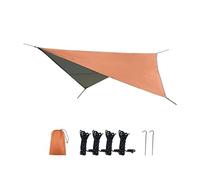 Tendalino Parasole da Esterno, Tenda da Sole A Vela Oxford 210D, Protezione Solare Tenda Vela Ombreggiante, per Balcone Giardino(Orange)