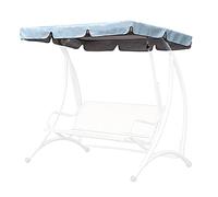 Tendalino Parasole Per Altalena Hollywood - Sostituzione Altalena Da Giardino Sul Tetto Universale A 3 Posti | Copertura Sostitutiva Del Telone Impermeabile | 195X125 Cm