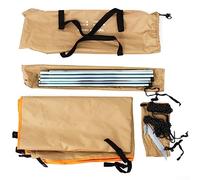 Tendalino per Auto, Tendalino per Auto, Tendalino per Camper, Tendalino per Camper Portatile Tendalino per Esterni Universale Tettuccio Parasole Parasole Laterale per Camper Suv - Cachi