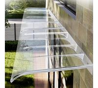 Tendalino per esterno trasparente per porta anteriore,tettoia per porta, copertura antipioggia per finestre,tendalino per portico da giardino,copertura in policarbonato per garage,balconi,ristoranti
