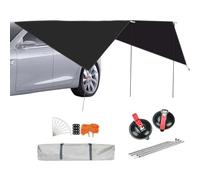 Tendalino per Veicolo | Rifugio Impermeabile 2,7 x 3,4 metri Resistente al e ai raggi UV | Tenda di Protezione per Auto | per Parcheggio Esterno Automobile Camping-Car SUV Camion Lato