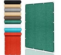 Tendalino rettangolare resistente alle intemperie con protezione UV al 98% for giardino, cortile, balcone, rete ombreggiante occhielli(Dark Green,30x550cm)