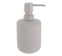 Tendance - Dispenser di sapone gres effetto gomma 400 ml - grigio chiaro