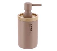Tendance - Dispenser di Sapone in poliresina 280 ml - Cappuccino/bambù