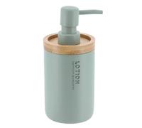 Tendance - Dispenser di Sapone in poliresina 280 ml - Verde eucalipto/bambù