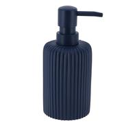 Tendance – Dispenser di sapone Rotondo – Poliresina 230 ml – Blu Navy