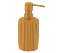 Tendance - Dispenser di Sapone Rotondo in poliresina 230 ml - Senape