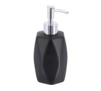 Tendance - Distributore di sapone a forma di diamante 330 ml - nero