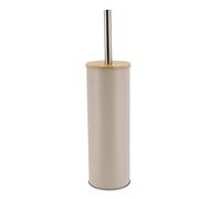SCOPINO IN METALLO CON COPERTURA IN BAMBÙ - TAUPE