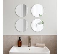 Tendance - Set di 4 specchi rotondi 30cm diametro 2mm - liscio