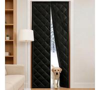 Tendas Porta Magnetica,protezione dal freddo,impermeabile,calda e spessa | insonorizzata, antivento, resistente al freddo e al rumore, adatta per animali domestici, perfetta per salotti riscaldati