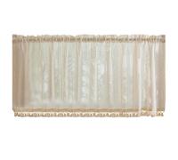 Tende a Mantovana Testurizzata con Nappe, Tende Corta da Cucina in stile boho-chic per Bagno,Piccola Finestra, Arredamento per la casa(100x180 cm/39x72 inch)