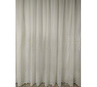 Tende a metro balze ricamate perline lurex classiche camera da letto salone