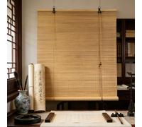 Tende a Rullo in Bambù 45 x 135 cm con Sollevatori Anti-Uv Privacy Arella in Canna di Bambù per Interni Esterni Personalizzate, B