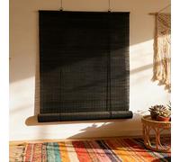 Tende a Rullo in Bambù 85 x 290 cm con Sollevatori Anti-Uv Privacy Arella in Canna di Bambù per Finestre Porte Personalizzate, A