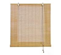 Tende a Rullo in Bambù da esterno e interni Tenda di Bamboo Naturale Tapparella di Bambù Avvolgibile per Porte e Finestre Cortina Romane di ventilazione Protezione solare STORESDECO Naturale 150x250cm