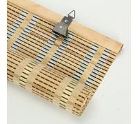 Tende a rullo in bambù naturale tessute a mano, facili da installare, per esterni e interni, perfette per pergolati da giardino e decorazione in stile romano