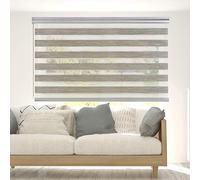 Tende a rullo per interni Giorno e Notte Premium cassonetto e catenella in alluminio, di alta qualità, Tenda a rullo per interni Doppio strato per finestra Storesdeco 140 x 250 cm Beige