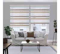 Tende a rullo per interni Giorno Notte avvolgibile Doppio strato Tessuto elegante per porta e finestra. Offrono un'adattabilità alla luminosità STORESDECO Tricolore 180 x 250 cm (Larghezza x Altezza)