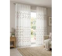 Tende Arredo Tessile - Tende per Interni Tende Moderne con Fascia Predisposta per Bastoni Ø Fino a 5cm, Tenda Camera da Letto Moderna, Soggiorno, Cucina (1 Pannello 200x260cm, Canada Tortora)