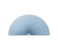 Tende Autoadesive Tende autoadesive plissettate in tessuto non tessuto Tende da balcone for bagno Mezze tende oscuranti for finestre for camera da letto Soggiorno Balcone(Blue-Half shade,Radius 59CM)