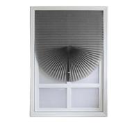 Tende Autoadesive Tende plissettate autoadesive da 1 pezzo Tende da bagno for balconi Mezze tende oscuranti for finestre for camera da letto Soggiorno Balcone(6,L-90x150CM)