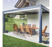 Tende avvolgibili trasparenti in PVC, impermeabili, per esterni, trasparenti, per pergole, antipolvere, facili da installare, dimensioni personalizzate (150 x 120 cm), ideali per bagni e terrazze