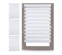 Tende bianche a rullo 90x150 cm 4 pz. Tende a rullo plissettate
