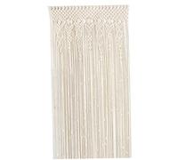 Tende Boho di XJKLBYQ, Macrame di Cotone, 35x71 Pollici, Bohémien, Boho, Privacy con Flussi di Luce, Divisore di Stanza, Indoor, Senza Lining, Tinta Unita, Dritto, Non Resistente all'Acqua