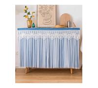 Tende corte per piccole finestre, cucine, bar, camere da letto e porte, blu, 120 x 60 cm, perfette per decorare la casa e migliorare la privacy