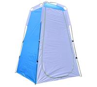 Tende da bagno per campeggio, 190t acqua e tenda da doccia a prova di sole con porta con cerniera, corda anti e piolo per esterno