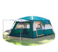 Tende da Campeggio Impermeabili Portatili 6-8 Persone, Tende a Tutto Tondo con Rivestimento a Copertura Completa, Tenda per Cabina In Piedi per la Famiglia con Campeggio per Campeggio, Escursioni