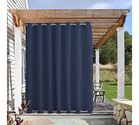 Tende da esterno impermeabili e resistenti al vento, per pergola e gazebo, doppi occhielli, protezione solare e privacy, ideale per l'ombra del giardino,