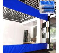 Tende Da Esterno Trasparenti Impermeabili per Gazebo,Teloni in Pvc,WxH-2.1x2.2m/6.9x7.2ft