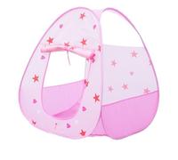Tende da gioco Tenda da interni for bambini, piccola casa pieghevole, stanza gioco for e bambine(Pink)