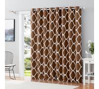 Tende da patio marocchine Melodieux per finestre extra larghe, divisorie, oscuranti, con occhielli, per porte scorrevoli in vetro, 1 pannello (10