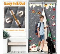 Tende Da Porta Per L'Inverno - Spesso Antivento Magnetico | Tende Magnetiche Per Porte - Per Protezione 'Ingresso E a Stanza Appartamento Ingresso Casa Esterno Patio Per Donne E Uomini