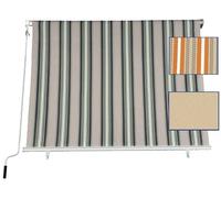 TENDA DA SOLE A CADUTA 200X250HCM VERDE/BEIGE