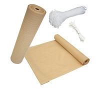 Tende da Sole da Schermo Privacy, Rete Ombreggiante Beige da Giardino, 95% Telo Parasole per Protezione Solare, Lunghezza 10/20/30/40/50/100 M Vela Panno Parasole(2 * 30 m(6.5 * 98.4 ft))